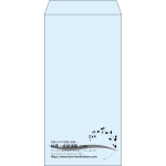 【既製品】長3(120x235mm)（〒枠なし）