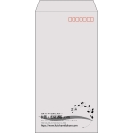 【既製品】長3(120x235mm)（〒枠あり）