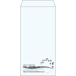 【既製品】長3(120x235mm)（〒枠なし）