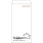 【既製品】長3(120x235mm)（〒枠あり）