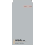 【既製品】長3(120x235mm)（〒枠あり）