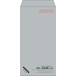 【既製品】長3(120x235mm)（〒枠あり）