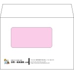 【オリジナル封筒】洋2窓付き(162x114mm)（〒枠なし）