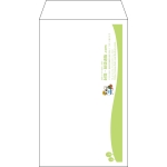 【既製品】角8(119x197mm)（〒枠なし）