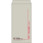 【既製品】長3(120x235mm)（〒枠なし）
