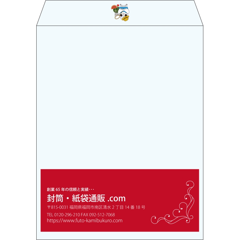 【既製品】角3(216x277mm)（〒枠なし）