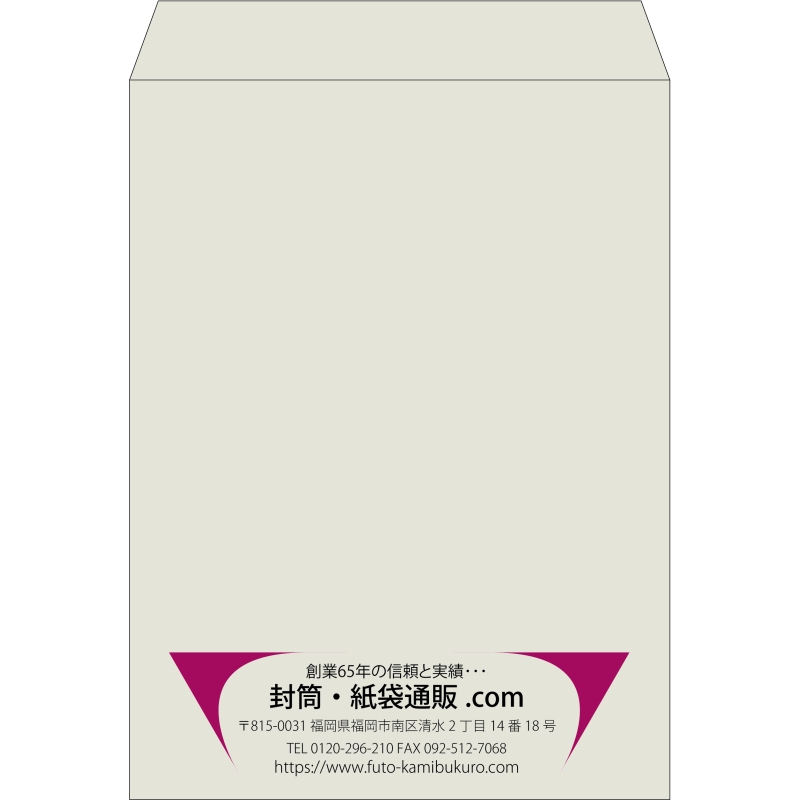 【既製品】角0(287x382mm)（〒枠なし）