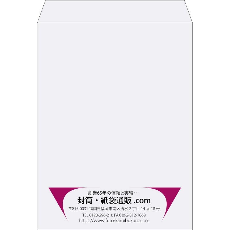 【既製品】角0(287x382mm)（〒枠なし）