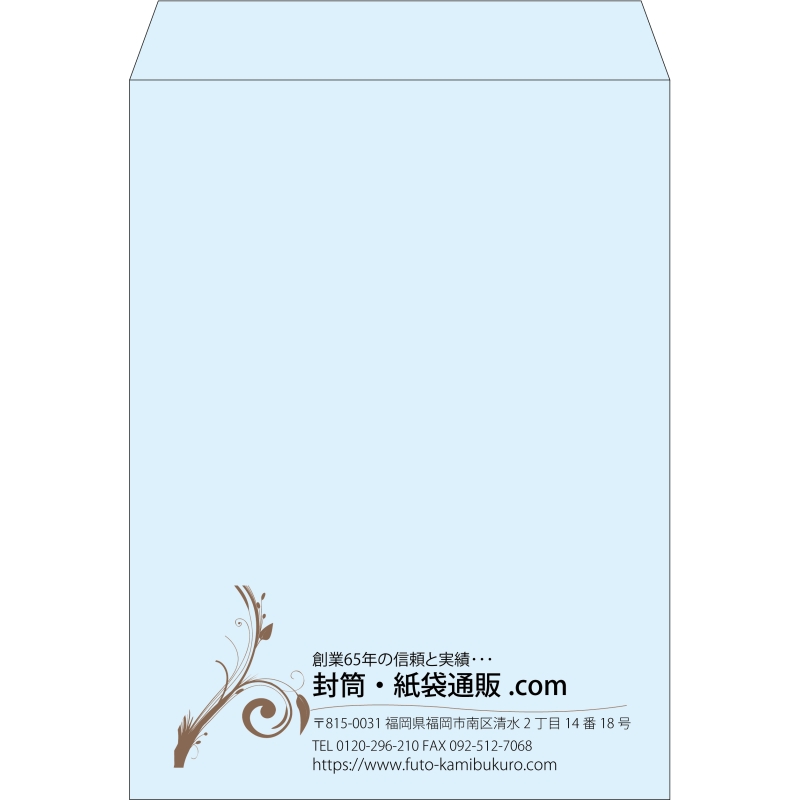 【既製品】角0(287x382mm)（〒枠なし）
