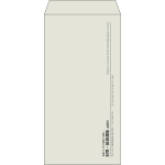 【既製品】長3(120x235mm)（〒枠なし）