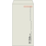 【既製品】長3(120x235mm)（〒枠あり）
