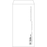 【既製品】長3(120x235mm)（〒枠なし）