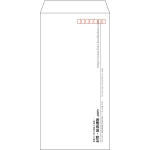 【既製品】長3(120x235mm)（〒枠あり）