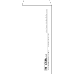 【既製品】長4(90x205mm)（〒枠なし）