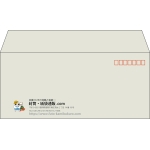 【既製品】洋4(235x105mm)（〒枠あり）