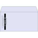【既製品】洋長3(235x120mm)（〒枠なし）