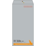【既製品】長3(120x235mm)（〒枠あり）