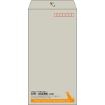 【既製品】長3(120x235mm)（〒枠あり）