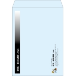 【既製品】角0(287x382mm)（〒枠なし）