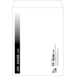 【既製品】角0(287x382mm)（〒枠なし）
