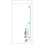 【既製品】長3(120x235mm)（〒枠なし）
