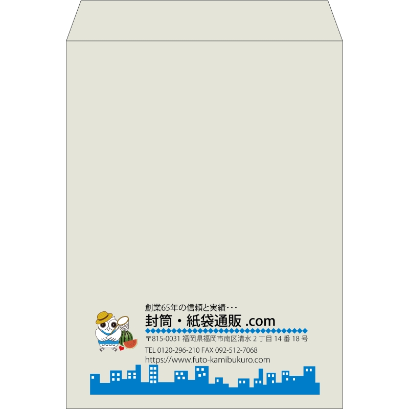 【既製品】角0(287x382mm)（〒枠なし）