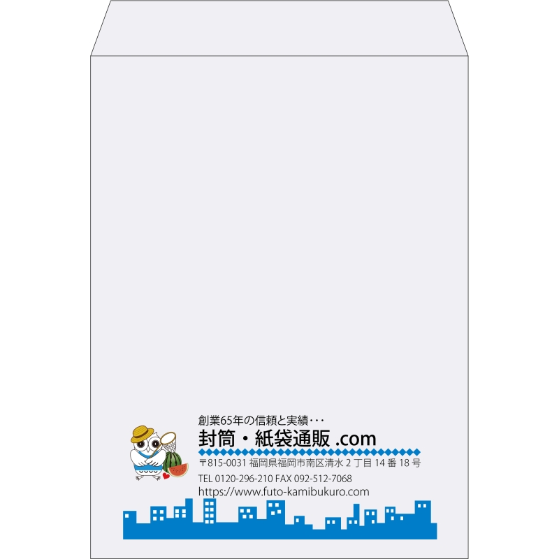 【既製品】角0(287x382mm)（〒枠なし）