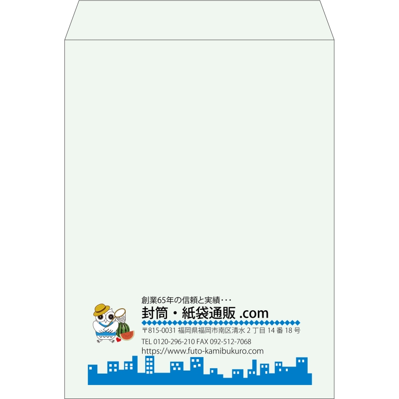 【既製品】角0(287x382mm)（〒枠なし）