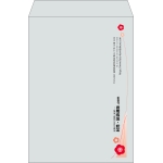 【既製品】角2(240x332mm)（〒枠なし）