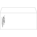 【既製品】洋4(235x105mm)（〒枠なし）