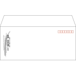 【既製品】洋4(235x105mm)（〒枠あり）