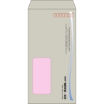 【既製品】長3窓付き(120x235mm)（〒枠あり）