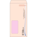 【既製品】長3窓付き(120x235mm)（〒枠あり）