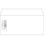 【既製品】洋4(235x105mm)（〒枠なし）