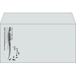 【既製品】洋長3(235x120mm)（〒枠なし）