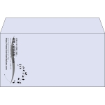【既製品】洋長3(235x120mm)（〒枠なし）