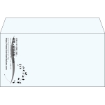 【既製品】洋長3(235x120mm)（〒枠なし）