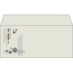 【既製品】洋4(235x105mm)（〒枠なし）