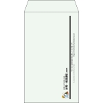 【既製品】角8(119x197mm)（〒枠なし）