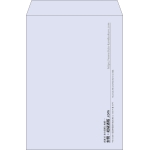 【既製品】角2(240x332mm)（〒枠なし）
