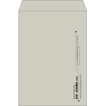 【既製品】角2(240x332mm)（〒枠なし）