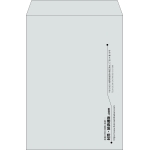 【既製品】角2(240x332mm)（〒枠なし）