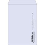 【既製品】角2(240x332mm)（〒枠なし）