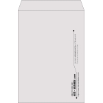 【既製品】角2(240x332mm)（〒枠なし）