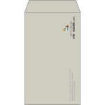 【既製品】角8(119x197mm)（〒枠なし）