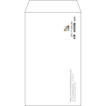【既製品】角8(119x197mm)（〒枠なし）