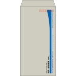【既製品】長3(120x235mm)（〒枠あり）