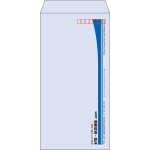 【既製品】長3(120x235mm)（〒枠あり）