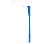 【既製品】長3(120x235mm)（〒枠あり）