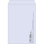 【既製品】角1(270x382mm)（〒枠なし）